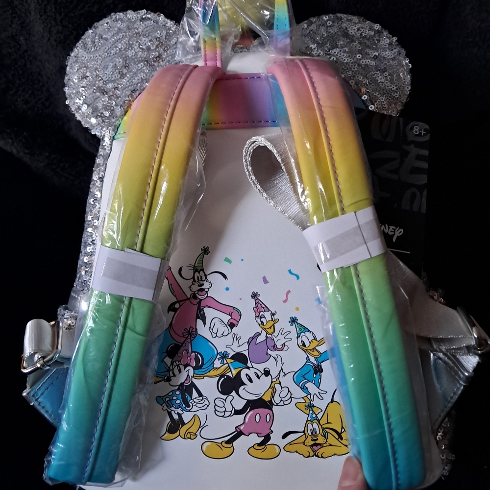 Sequin Birthday Loungefly Mini Backpack - Picture 5 of 6